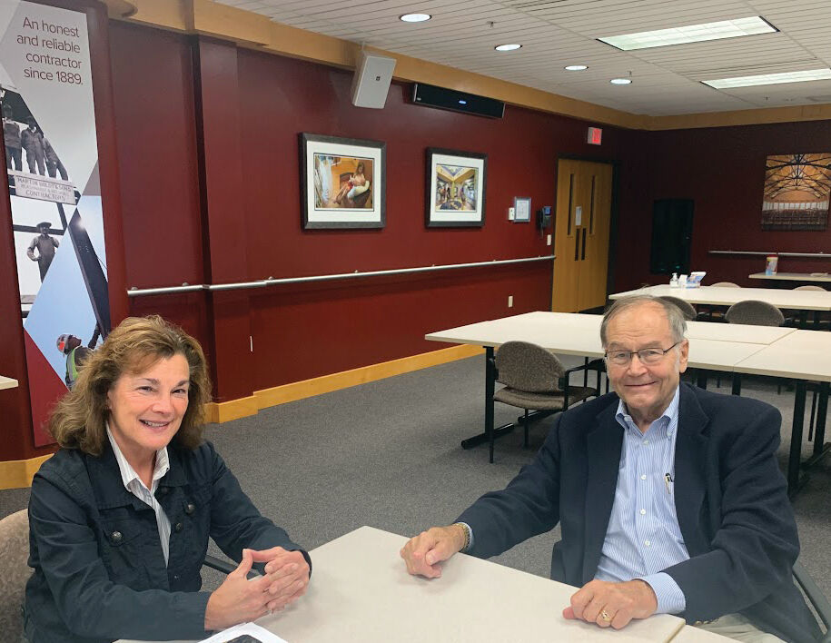 Donna Rippin and Bob DeKoch co-chair New North’s marketing and branding committee.