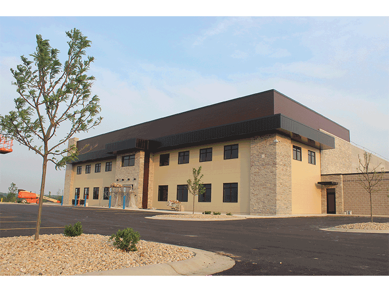 The new Kwik Trip distribution center in DeForest includes a maintenance facility to service trucks, and there will be a truck wash on the site as well.