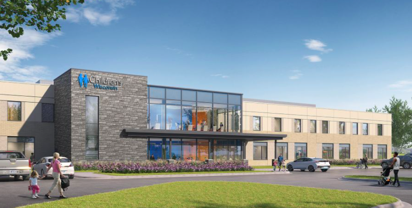 Children's Wisconsin Appleton clinic rendering