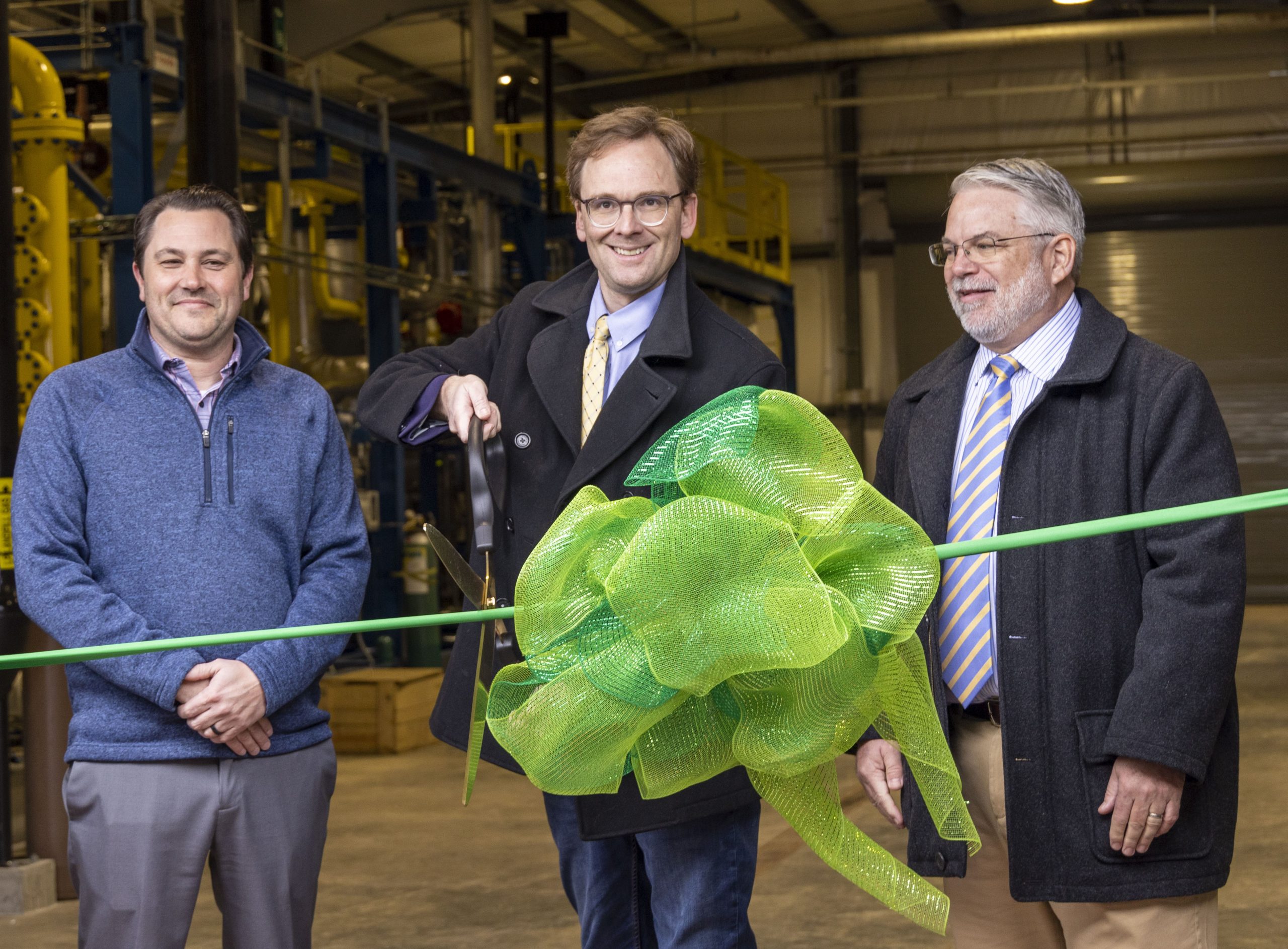 From left are Greg Parins, Tom Nelson and Richard Crowther.