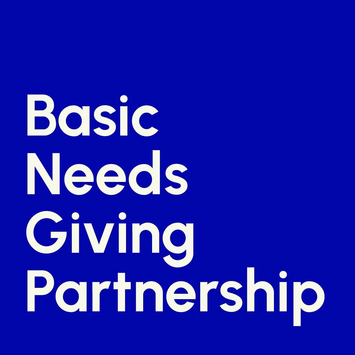 Basic Needs Giving Partnership