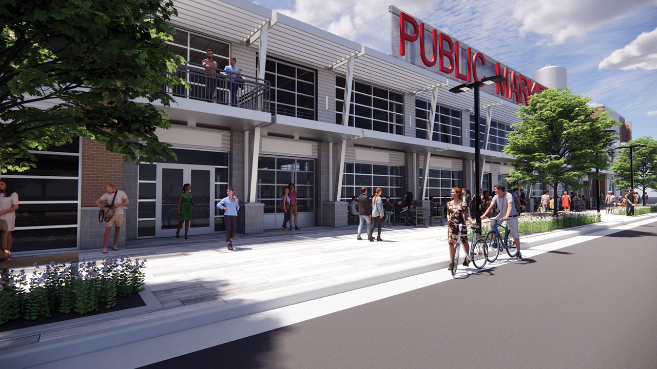 The $10 million Green Bay Public Market is expected to draw more than a million visitors annually.