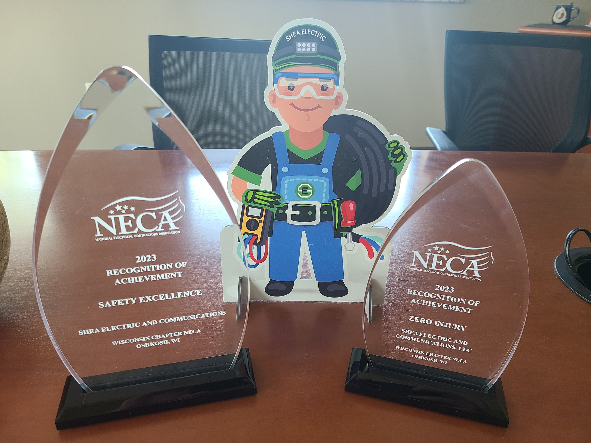 Shea NECA Awards COI 2025