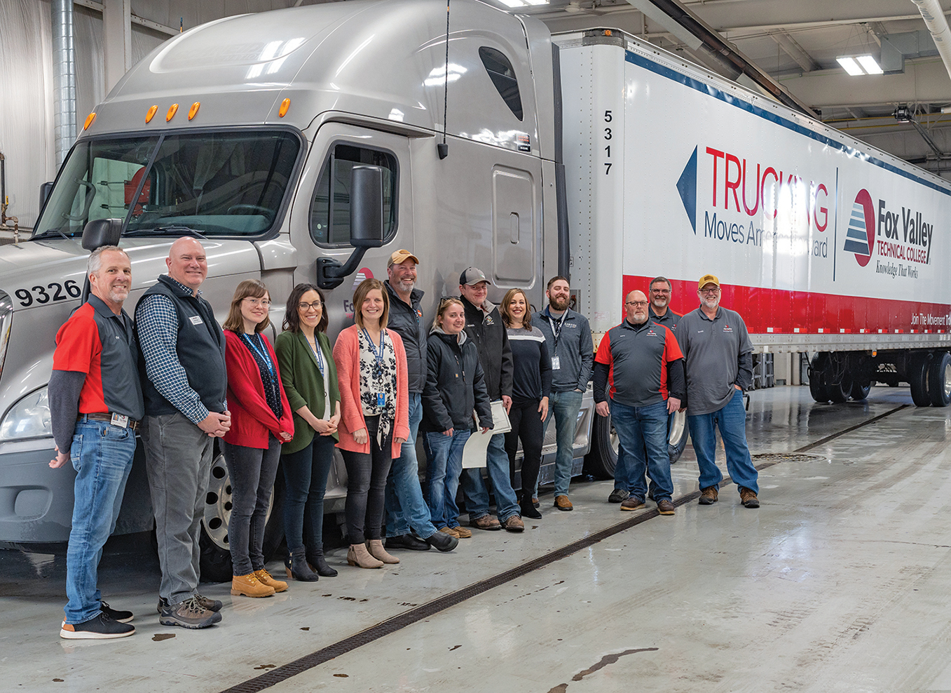 Career EXCELerate Wisconsin helps individuals facing pandemic-related challenges develop job skills like truck driving.