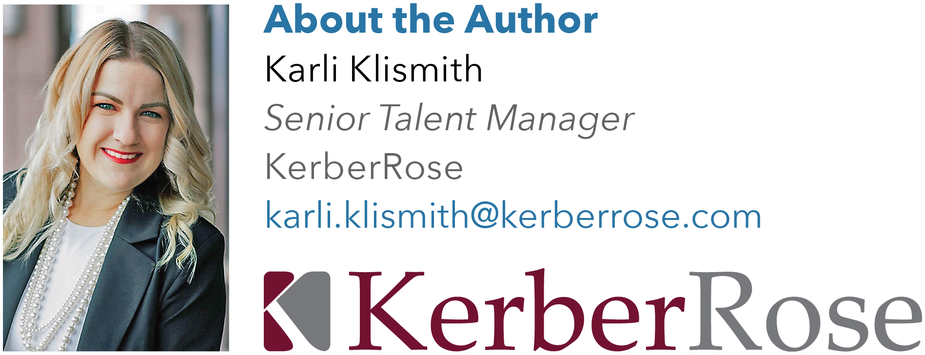About Karli Klismith of KerberRose