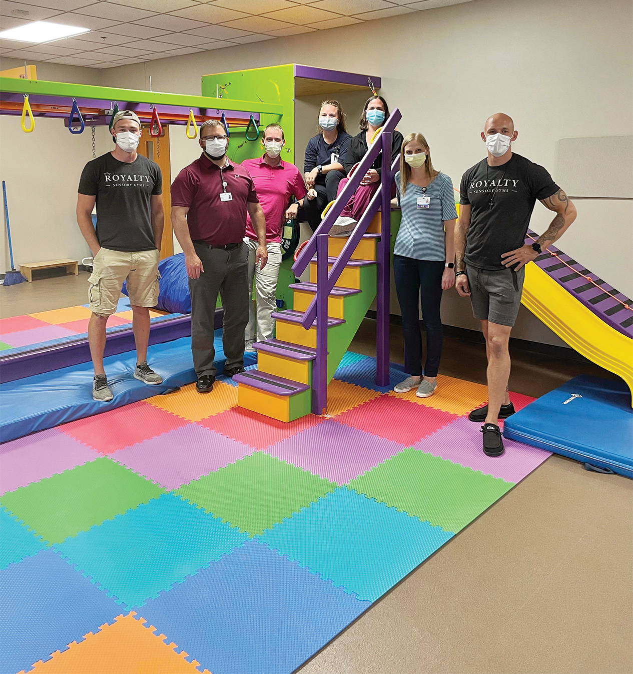 Brothers Dylan and Jonathan Beyer are the owners of Shiocton-based Royalty Sensory Gyms.