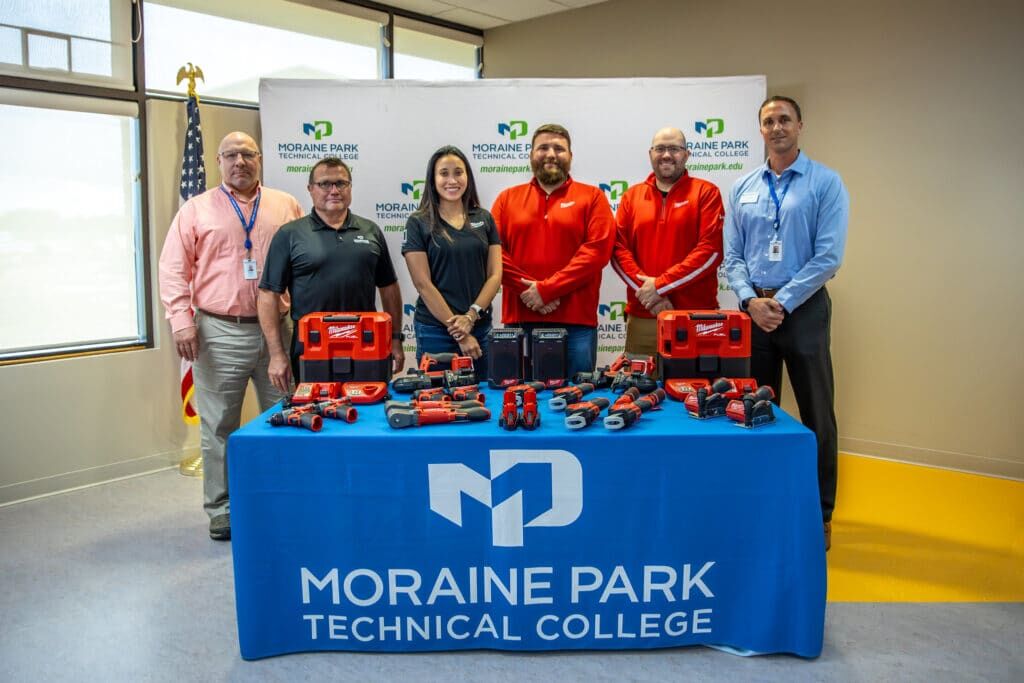 Milwaukee Tool donates to MPTC