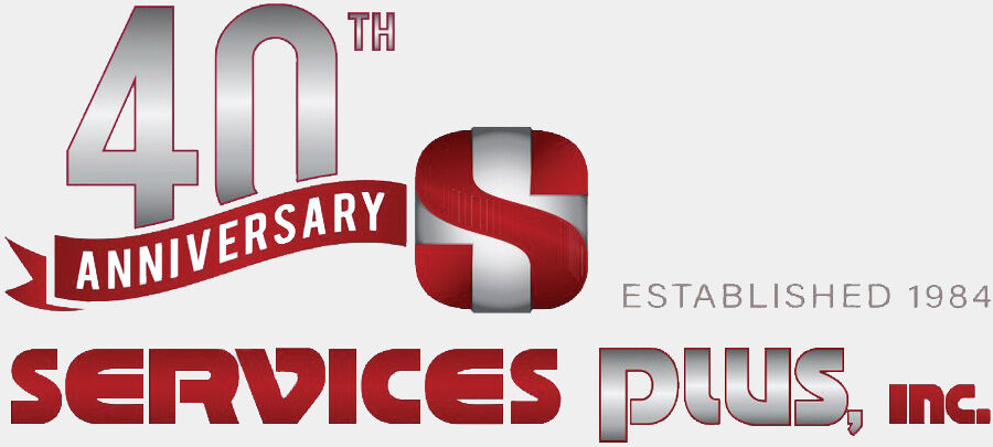 Services Plus 40th Anniv logo