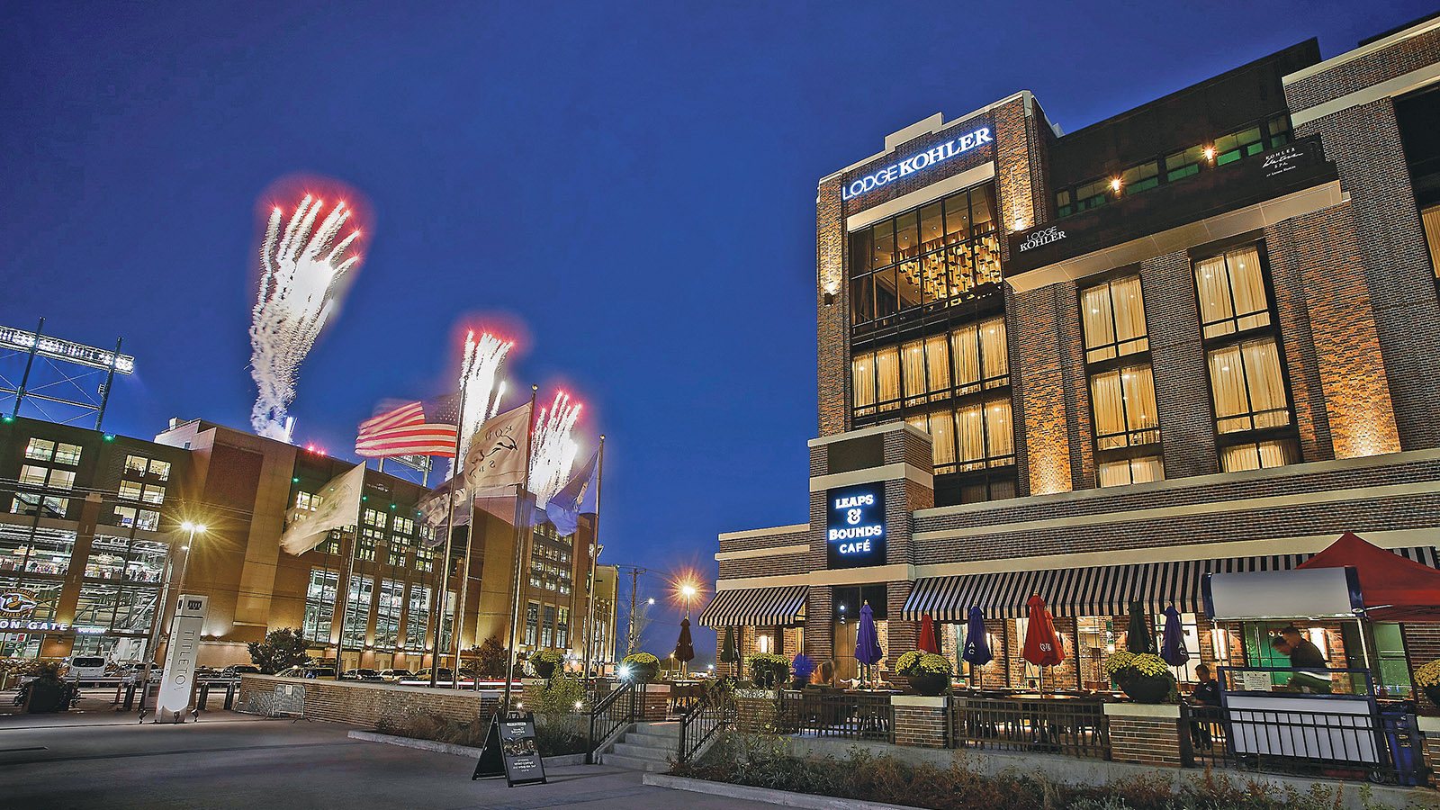 Lodge Kohler by Lambeau Field