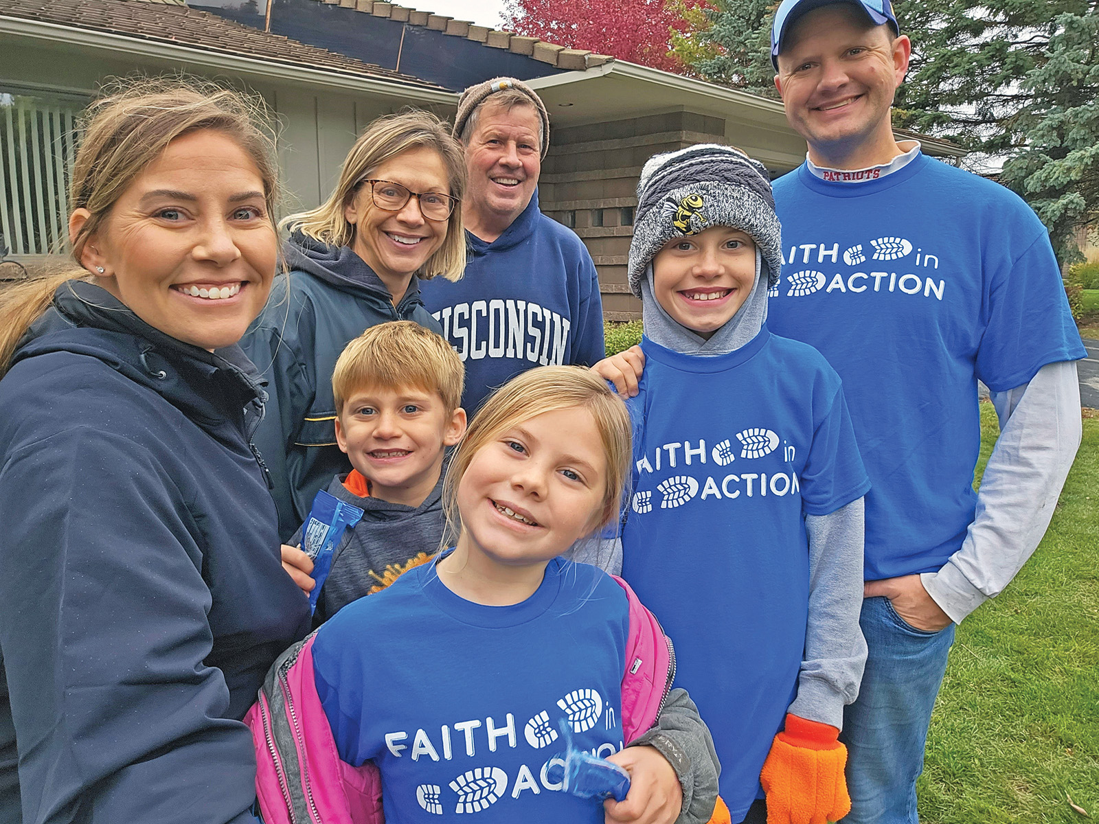 Members of all ages serve our communities on Faith in Action days