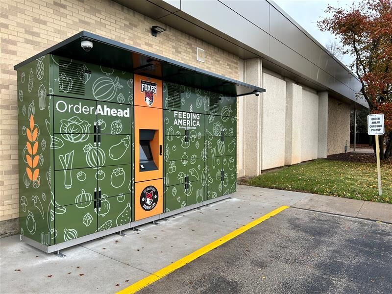 FVTC Feeding America food lockers