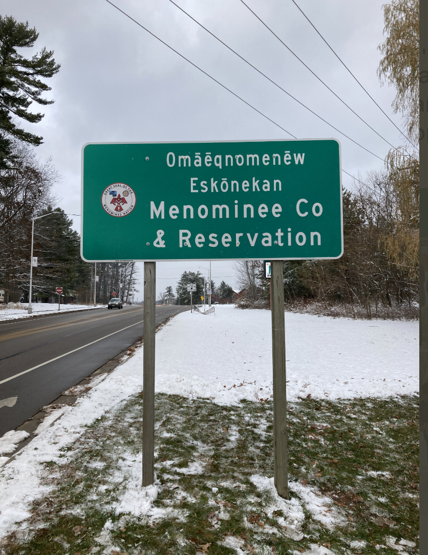 Dual language signage