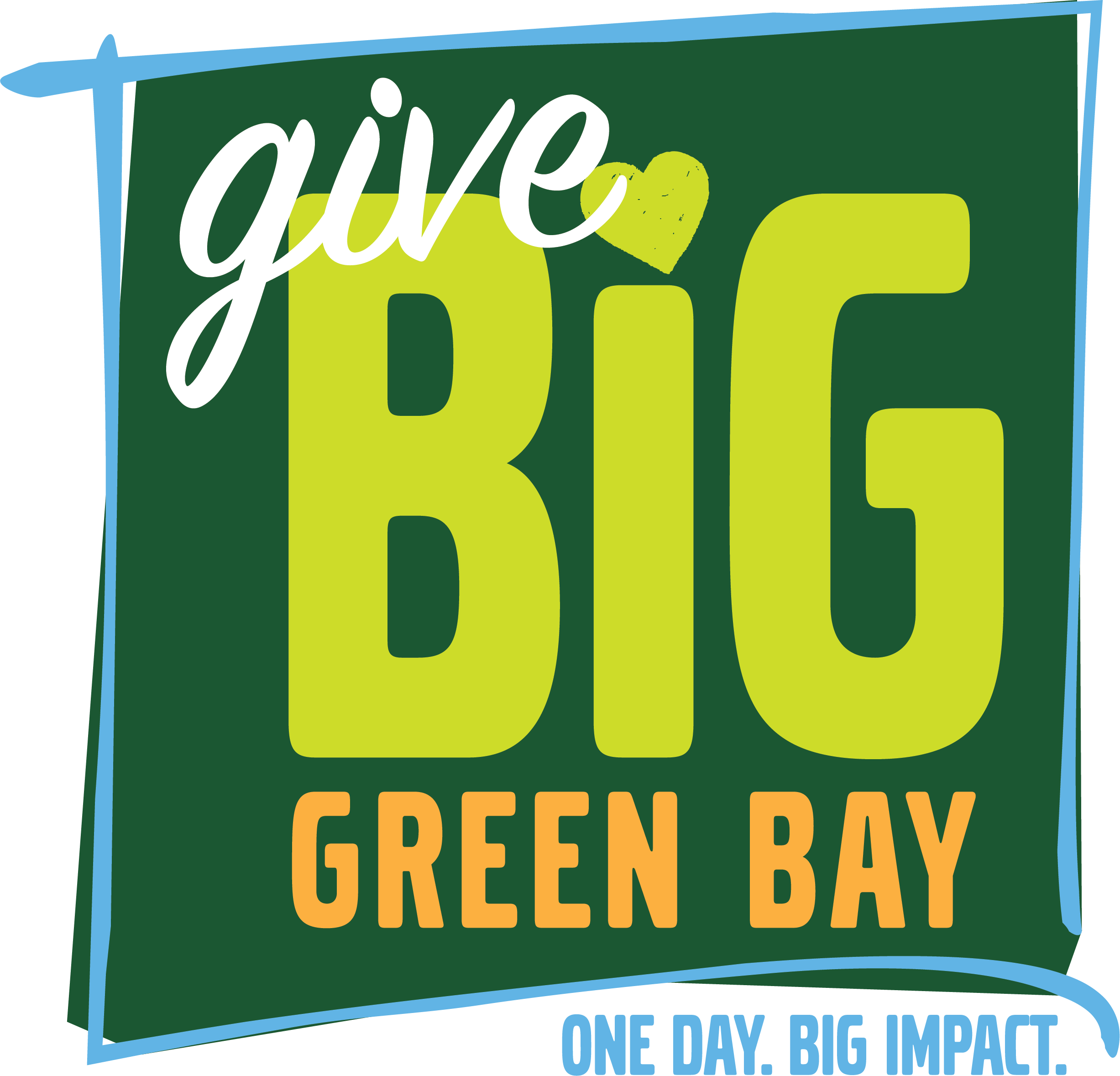 Give BIG Green Bay logo