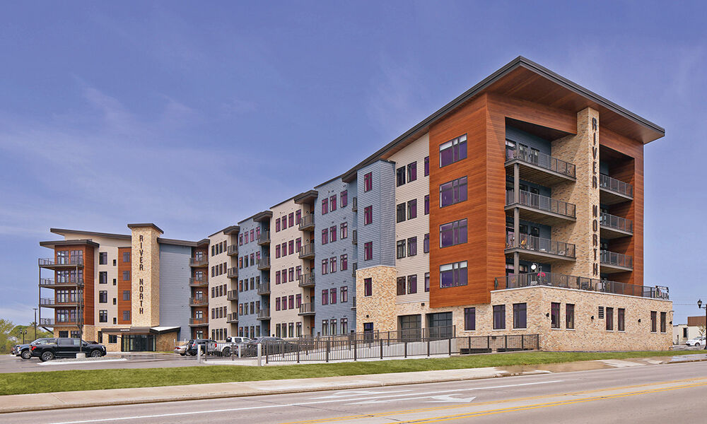 River North apartment complex