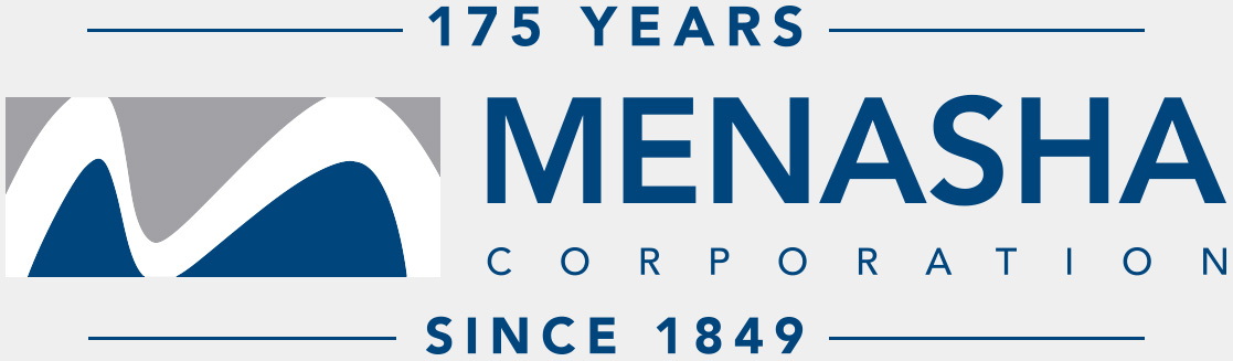 Menasha Corp. 175 Years logo