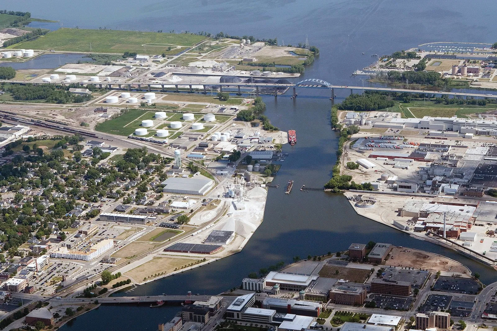 Despite a dip in September, Port of Green Bay Director Dean Haen is 