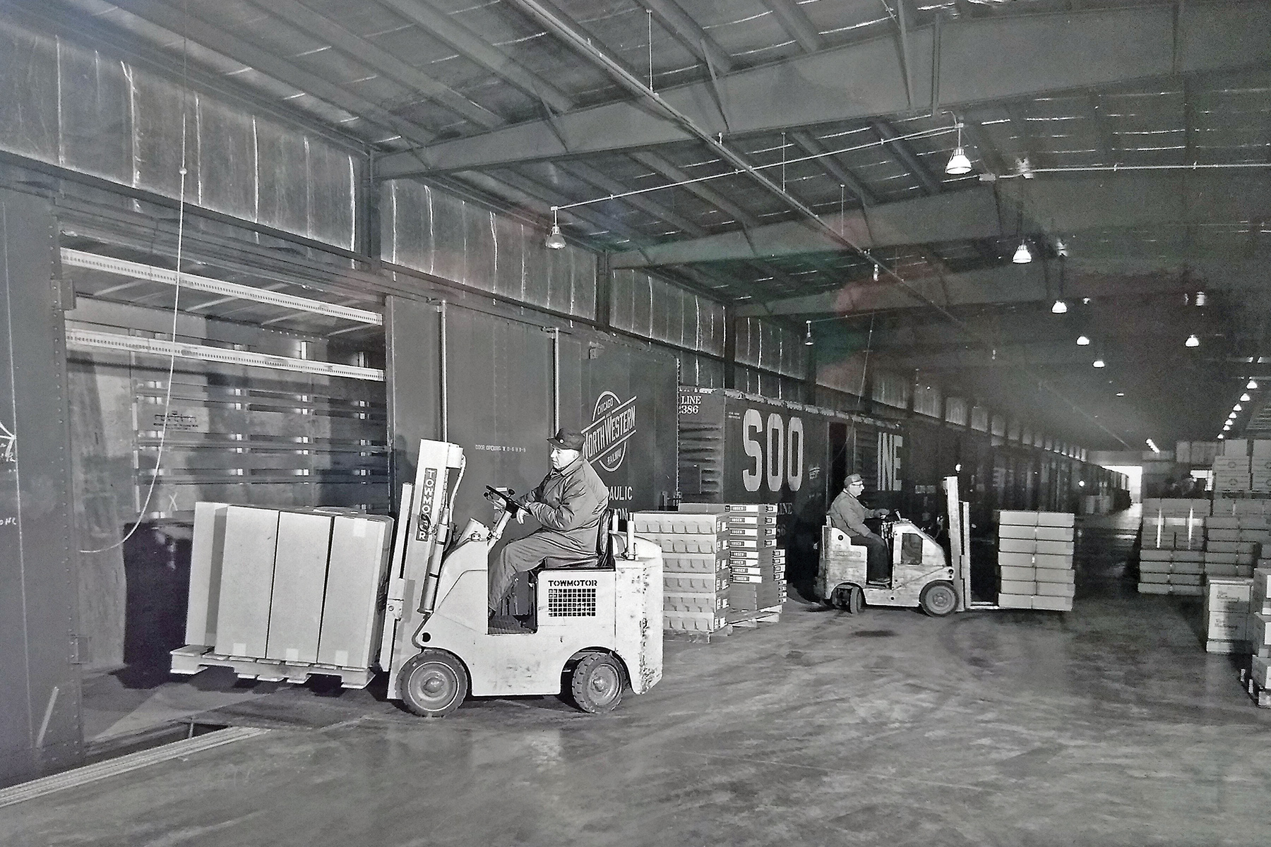 Loading operations in the 1950-60’s
