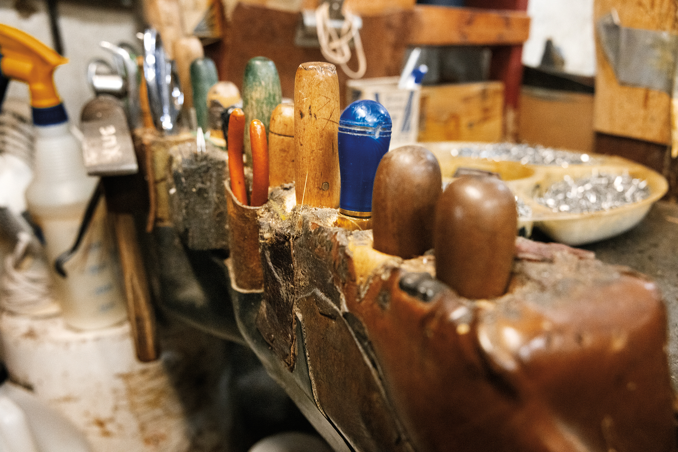 Custom boot orders require a tracing of the customer's foot, plus six to seven key measurements to determine the foot's shape and configuration.