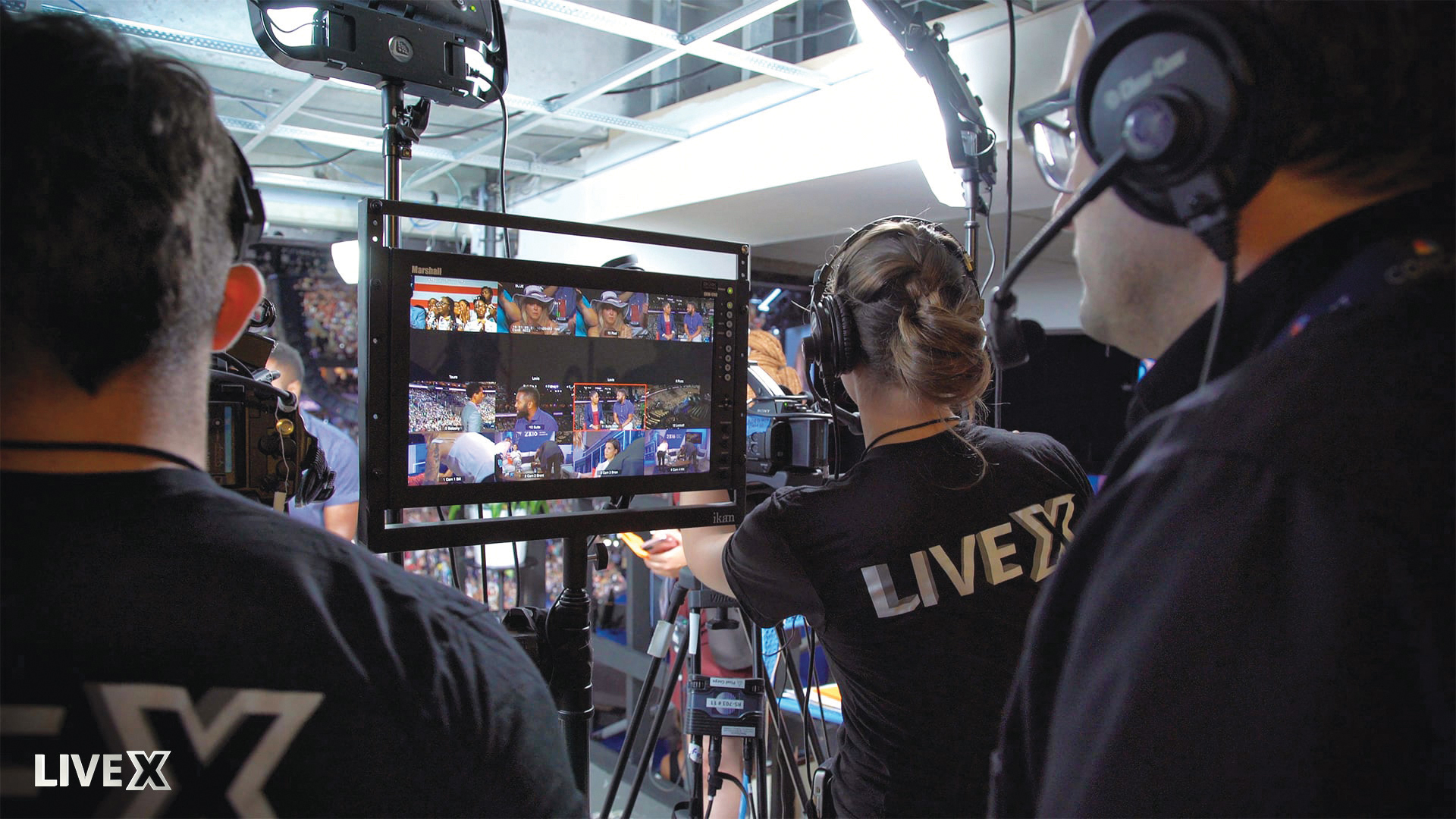 LiveX produced the first live remote roll call during the 2020 Democratic National Convention, featuring voices from 57 U.S. states and territories.