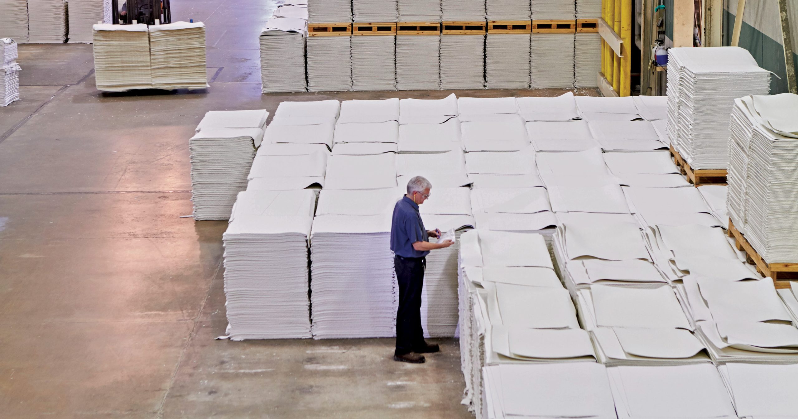 Each year, Sustana Fiber recycles enough paper to reduce landfill space by 1 million cubic yards and makes 318,000 tons of paper into new recycled products.