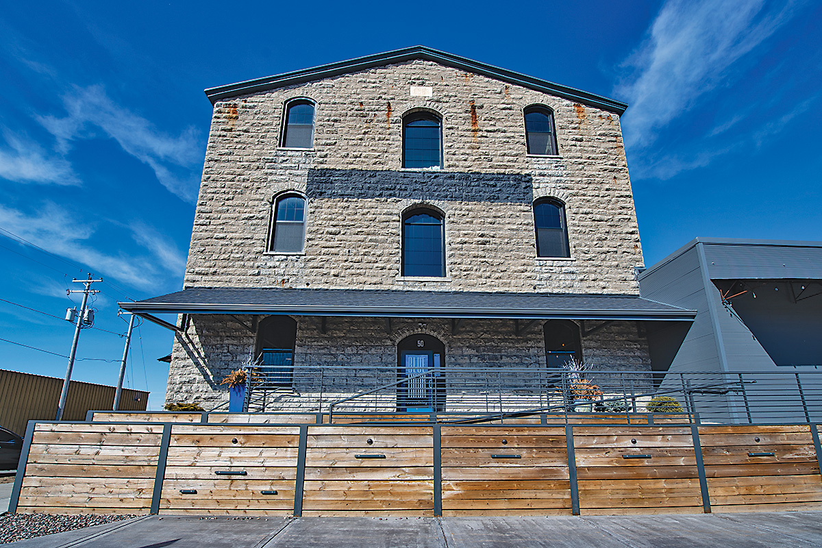 In 2017, Blue Door Consulting renovated and moved into a space in the Granary building in the Oshkosh Sawdust District. The two-floor, open-concept space offers flexible workstations and comfortable seating.