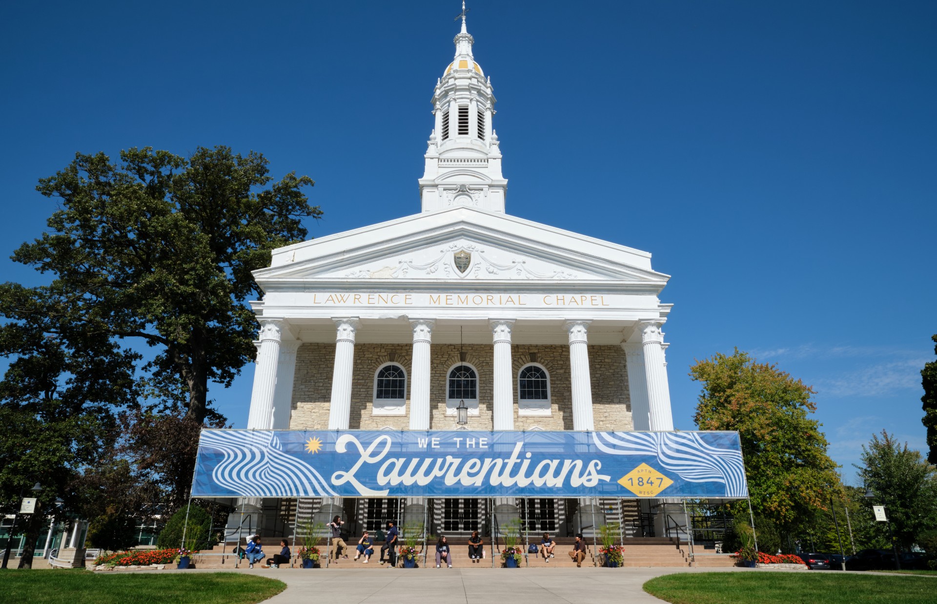 Lawrence Chapel front facade