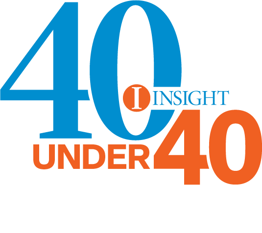 40 Under 40 logo