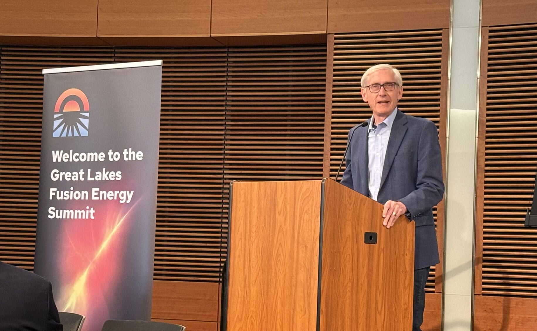 Gov. Tony Evers outlined some of the steps his administration has taken to support fusion's future in Wisconsin — including recent legislation.