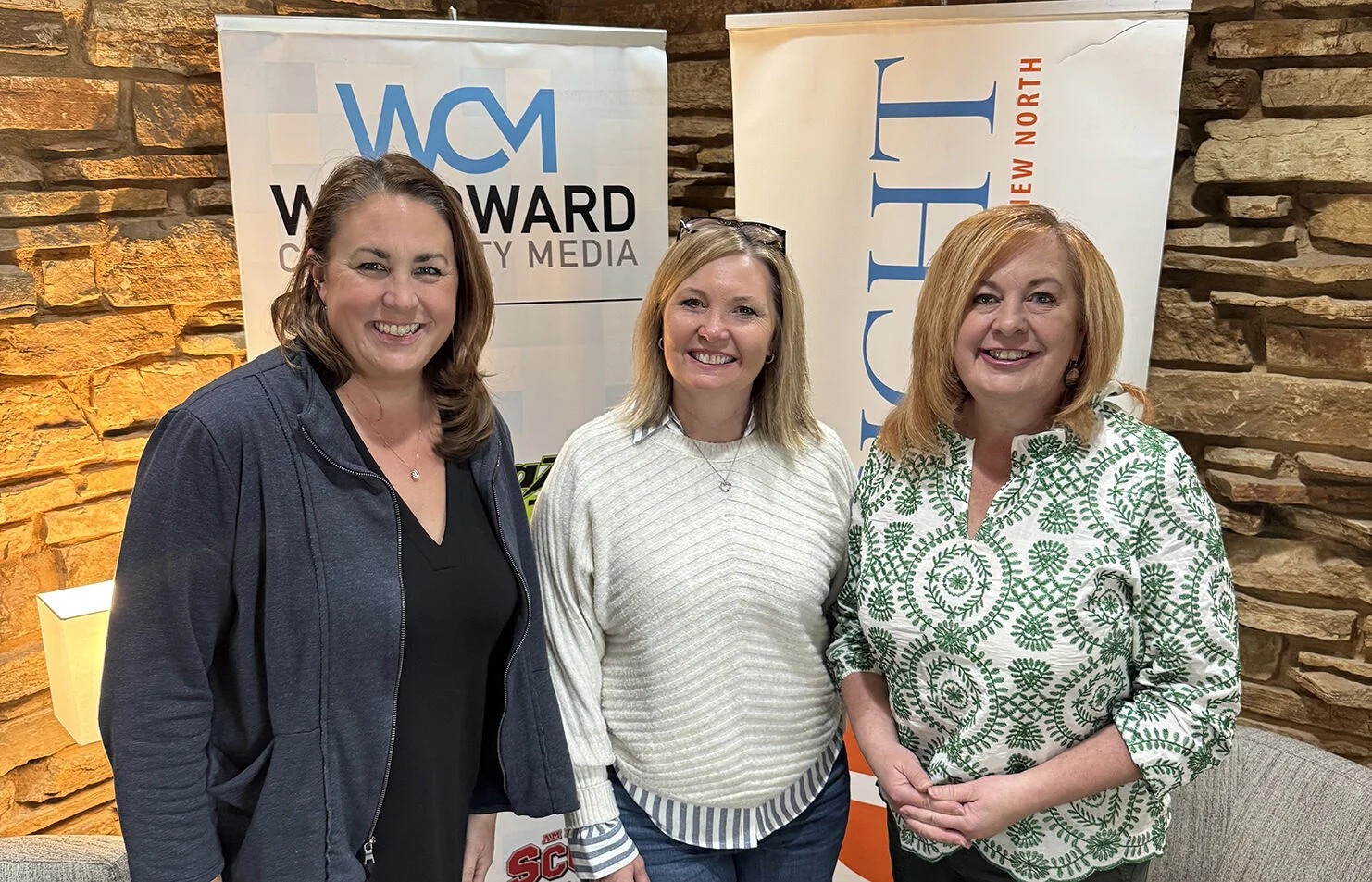 Kate Bruns, Patti Habek, Ann Franz