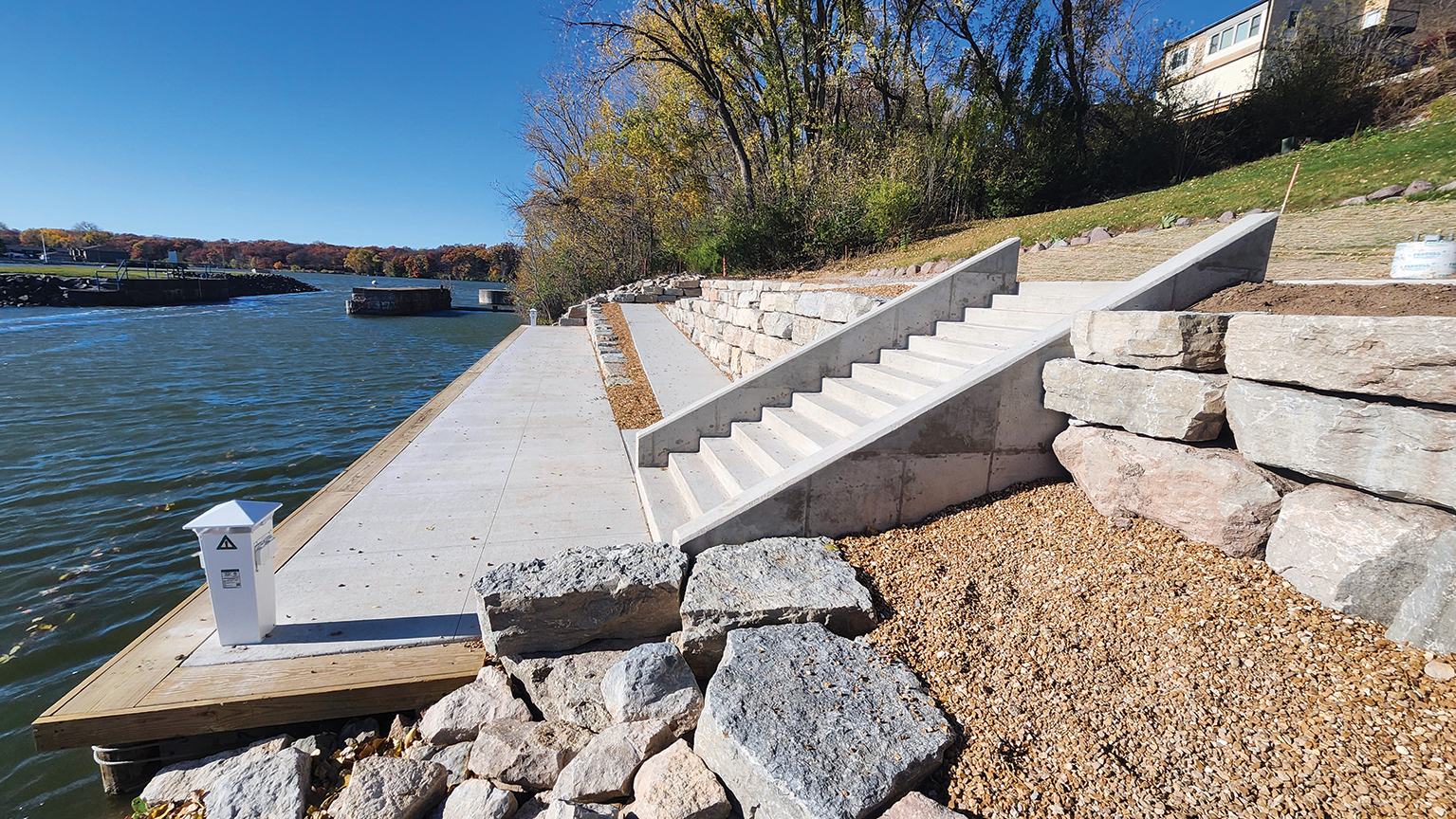 Kaukauna seawall