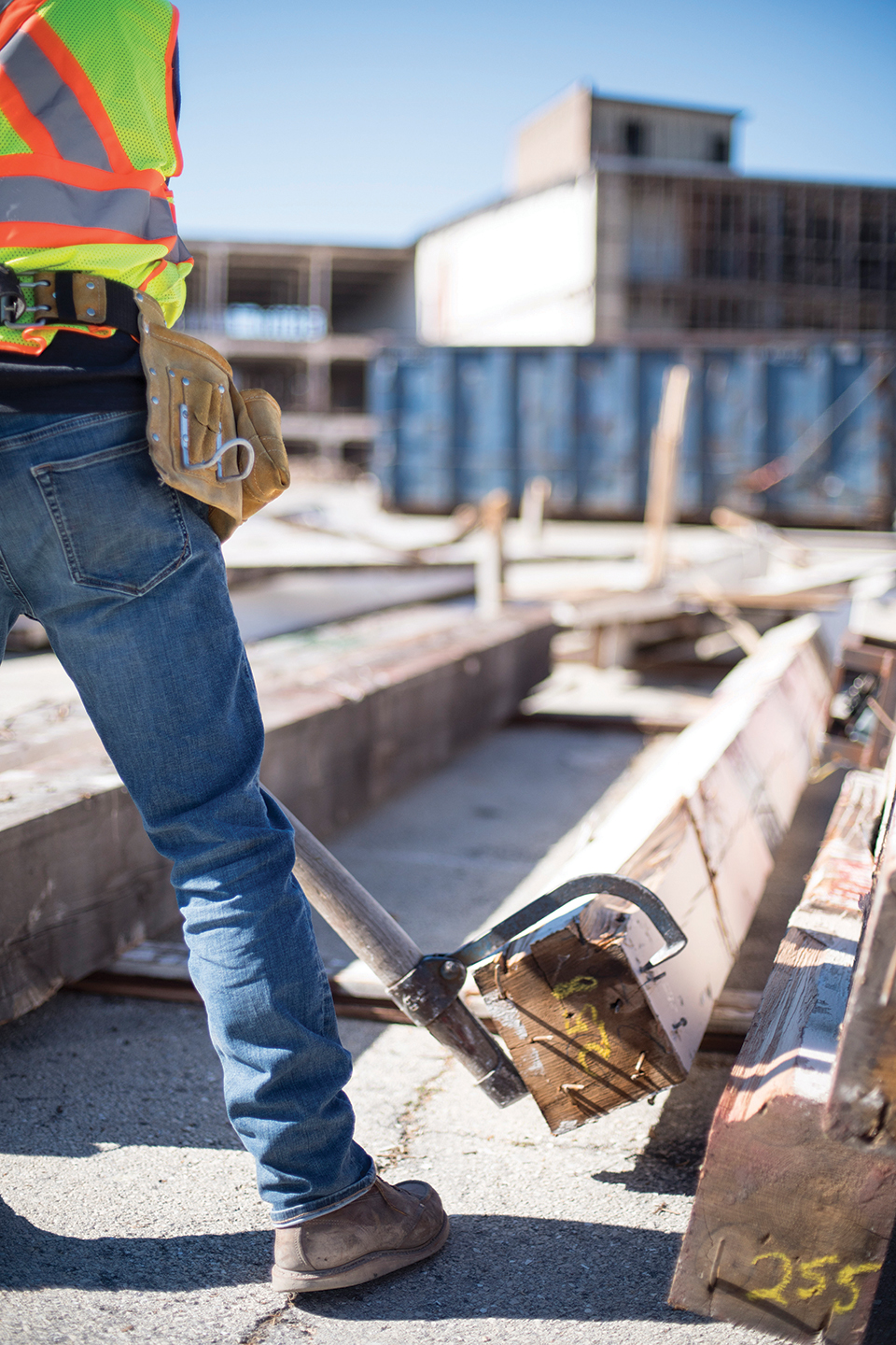 At the J.I. Case tractor factory in Racine, Urban salvaged more than 2 million board feet of lumber. The deconstruction project created 28 jobs for nine months.