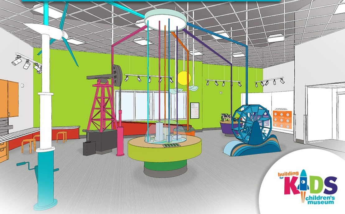 Power Up Building for Kids Children's Museum