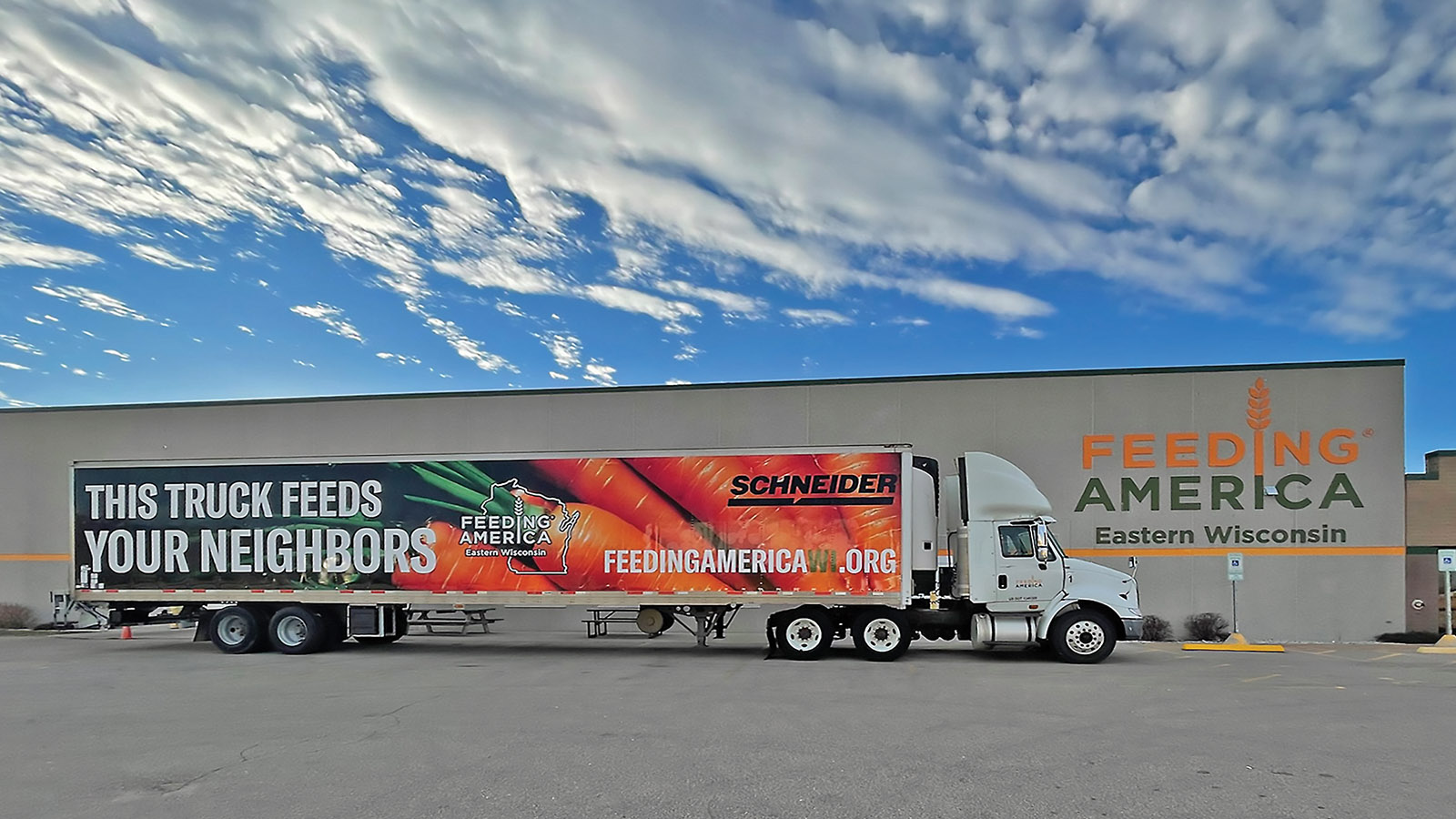Feeding America truck