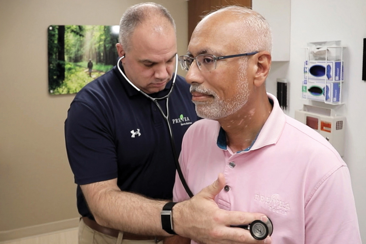 “I was rationalizing not going to the doctor because I am one,” said Rai. “When I finally went for my checkup, months and years overdue, all of a sudden I’m in trouble.”