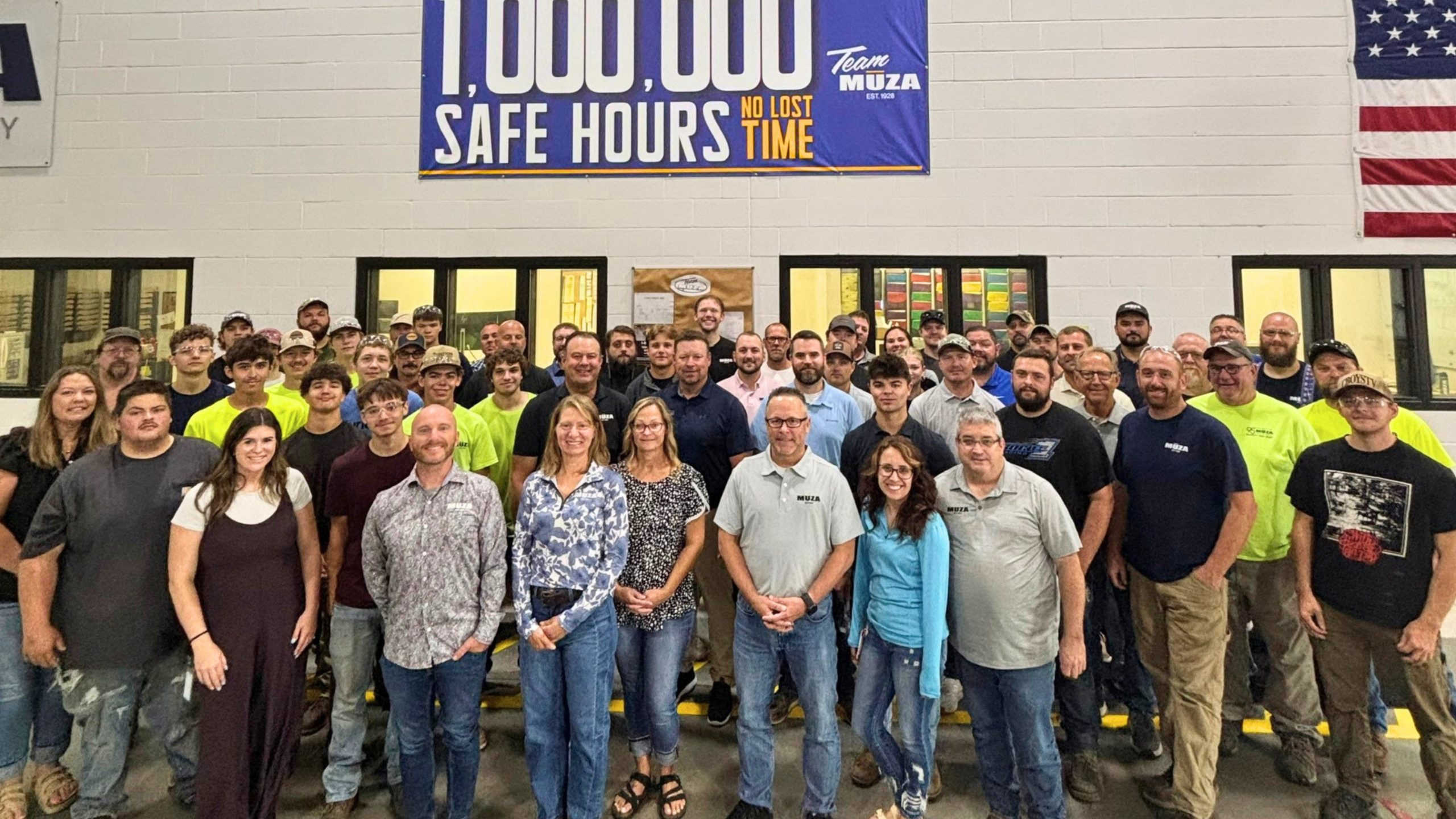 MUZA Sheet Metal group photo.